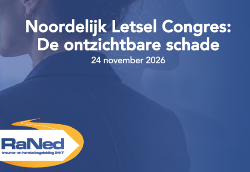 Op dinsdag 24 november vindt in Assen het Noordelijk Letsel Congres ‘De onzichtbare schade’ plaats.